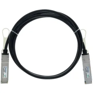 BlueOptics BlueLAN Direct Attach Kabel kompatibel zu NVIDIA MC2206130-002 QSFP (schwarz, 2 Meter)