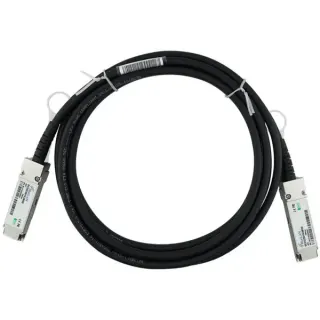 BlueOptics BlueLAN Direct Attach Kabel kompatibel zu Huawei QSFP-40G-CU1M QSFP (schwarz, 1 Meter)