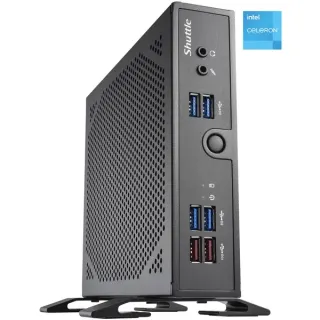 Shuttle XPC slim DS50U, Barebone (schwarz, ohne Betriebssystem)