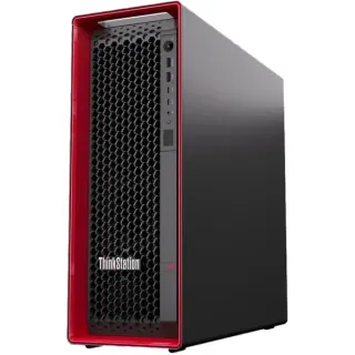 Lenovo ThinkStation P5 Gen 2 (30KB001YGE), PC-System (schwarz/rot, Windows 11 Pro for Workstations)