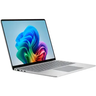 Microsoft Surface Laptop 7 Copilot+PC for Business, Notebook (platin, Qualcomm Snapdragon X Elite X1E-80-100, Qualcomm Adreno GPU, 16 GB LPDDR5X, 512 GB (512 GB SSD), Windows 11 Pro)