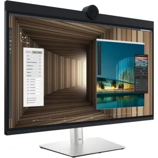 Dell UltraSharp U3224KBA, LED-Monitor (79.9 cm (31.5 Zoll), schwarz/silber, 6K-Monitor, IPS-Black, Webcam, USB-C/Thunderbolt 4)