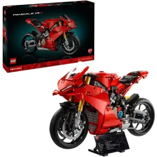 LEGO 42202 Technic Ducati Panigale V4 S Motorrad, Konstruktionsspielzeug
