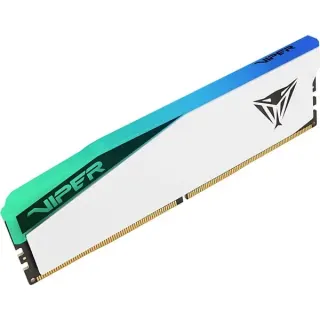 Patriot DIMM 16 GB DDR5-6000, Arbeitsspeicher (weiß, PVER516G60C42W, Elite 5 RGB, INTEL XMP, AMD EXPO)