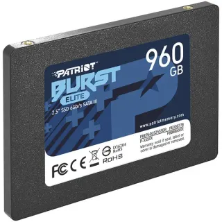Patriot Burst Elite 960 GB, SSD (schwarz, SATA 6 Gb/s, 2,5")