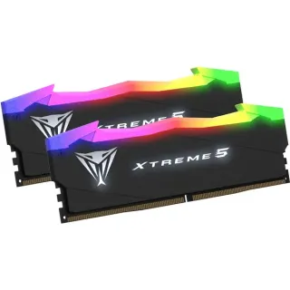 Patriot DIMM 48 GB DDR5-8000 (2x 24 GB) Dual-Kit, Arbeitsspeicher (schwarz, PVXR548G80C38K, Viper Xtreme 5 RGB, INTEL XMP)