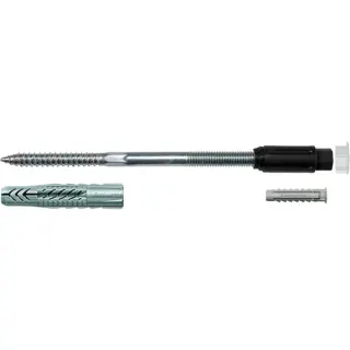 fischer Abstandsmontagesystem Thermax 8/100 M6, Dübel (schwarz/grau, 20 Stück)