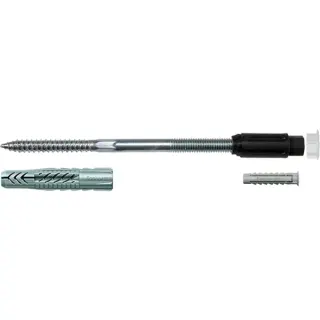 fischer Abstandsmontagesystem Thermax 10/240 M8, Dübel (schwarz/grau, 20 Stück)