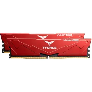 Team Group DIMM 64 GB DDR5-5200 (2x 32 GB) Dual-Kit, Arbeitsspeicher (rot, FLRD564G5200HC40CDC01, VULCAN, INTEL XMP)