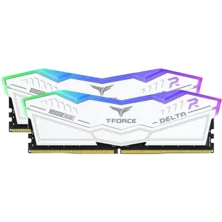 Team Group DIMM 32 GB DDR5-5600 (2x 16 GB) Dual-Kit, Arbeitsspeicher (weiß, FF4D532G5600HC36BDC01, Delta RGB, INTEL XMP)