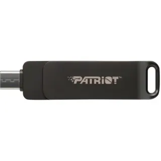 Patriot Rage R550 256GB, USB-Stick (schwarz, USB-A und USB-C 3.2 Gen 1)