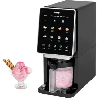 Unold Eismaschine Cream Dream 48805 (schwarz, für 500ml Eiscreme, 800 Watt, B-Ware)