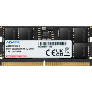 ADATA SO-DIMM 8 GB DDR5-5600 , Arbeitsspeicher (schwarz, AD5S56008G-S, Premier Tray)