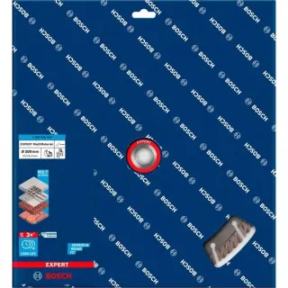 Bosch Professional Diamanttrennscheibe Expert MultiMaterial, Ø 300mm (Bohrung 25,4mm)