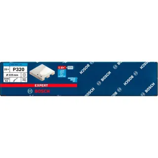 Bosch Professional Expert M480 Netzstruktur-Schleifblatt Ø 225mm, K320 (25 Stück, für Trockenbauschleifer)