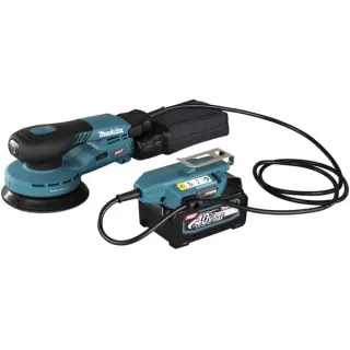 Makita Akku-Exzenterschleifer BO001CGZ XGT, 40Volt (blau/schwarz, ohne Akku und Ladegerät, B-Ware)