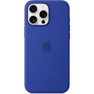 Apple Silikon Case mit MagSafe, Handyhülle (blau, iPhone 16 Pro Max)