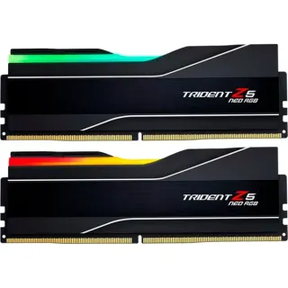 G.Skill DIMM 48 GB DDR5-8000 (2x 24 GB) Dual-Kit, Arbeitsspeicher (schwarz, F5-8000J4048G24GX2-TZ5NR, Trident Z5 NEO RGB, AMD EXPO)