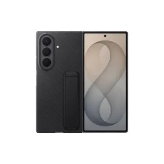 Samsung Carbon Standing Case, Handyhülle (schwarz, Samsung Galaxy Z Fold8 Ultra)