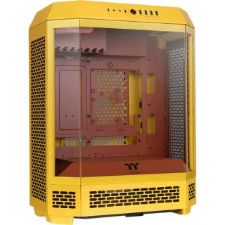 Thermaltake The Tower 600 Butter Caramel, Tower-Gehäuse (gelb, Tempered Glass x 3, B-Ware)