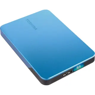 Toshiba Canvio Flex 2TB, Externe Festplatte (blau (glänzend), USB-C / USB-A)
