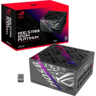 ASUS ROG-STRIX-850P-GAMING, PC-Netzteil (1x 12-Pin High Power GPU, 3x PCIe, Kabelmanagement, 850 Watt, B-Ware)