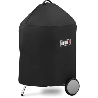 Weber Abdeckhaube Premium 7143, für 57cm Holzkohlegrills, Schutzhaube (schwarz)