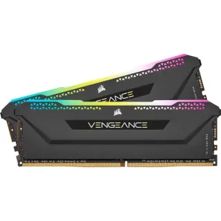 Corsair DIMM 32 GB DDR4-3200 (2x 16 GB) Dual-Kit, Arbeitsspeicher (schwarz, CMH32GX4M2Z3200C16, Vengeance RGB PRO SL, INTEL XMP)