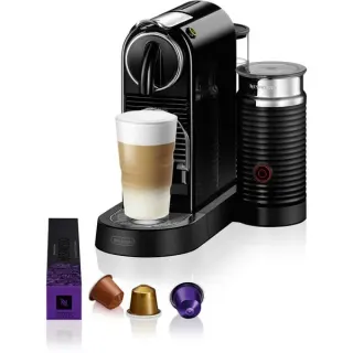 DeLonghi Nespresso Citiz EN 267.BAE, Kapselmaschine (schwarz/silber, B-Ware)