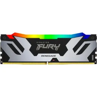 Kingston FURY DIMM 48 GB DDR5-6000 , Arbeitsspeicher (silber/schwarz, KF560C32RSA-48, Renegade RGB, INTEL XMP)