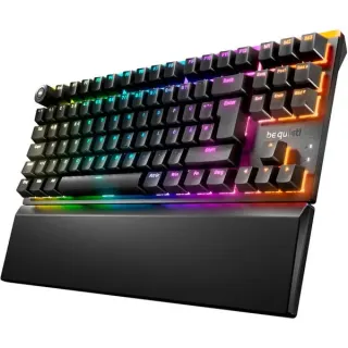be quiet! Light Mount TKL, Gaming-Tastatur (schwarz, DE-Layout, be quiet! Silent V2 Linear)