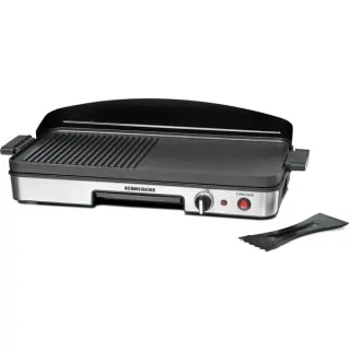 Rommelsbacher Elektrogrill BBQ 2003 (schwarz/edelstahl, 1.900 Watt)
