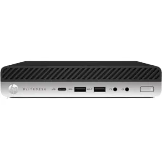 HP Elitedesk 800 G5 DM Generalüberholt, Mini-PC (schwarz/silber, Windows 11 Pro)