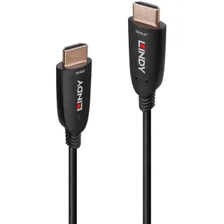 Lindy Fibre Optic Hybrid HDMI 2.1 8K60 Kabel (schwarz, 15 Meter, AOC-Kabel, B-Ware)