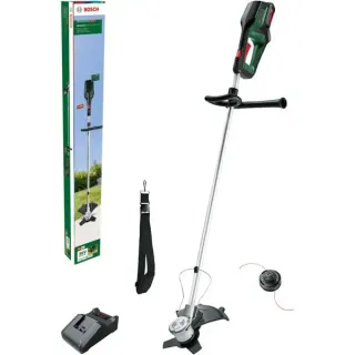 Bosch Heimwerken & Garten Akku-Rasentrimmer Advanced Brushcut 36V-23-750, 36Volt (grün/schwarz, Li-Ionen Akku 2,0Ah, POWER FOR ALL, B-Ware)