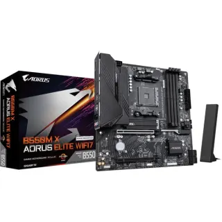 GIGABYTE B550M X AORUS ELITE WIFI7, Mainboard
