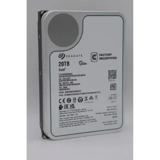 Seagate Exos X20 20 TB Generalüberholt, Festplatte (SATA 6Gb/s, 3,5")
