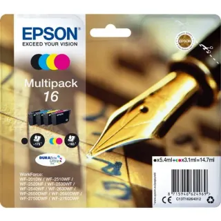Epson Tinte Multipack 16 (C13T16264012) (DURABrite, B-Ware)