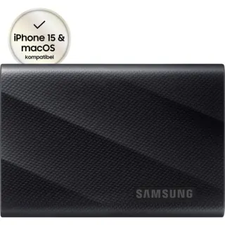 Samsung Portable SSD T9 4 TB, Externe SSD (schwarz, USB 3.2 Gen 2x2 (20Gbps))