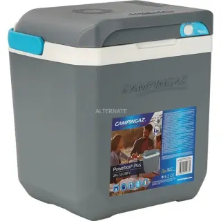 Campingaz Powerbox Plus 12/230V 24L, Kühlbox (hellgrau/weiß, B-Ware)