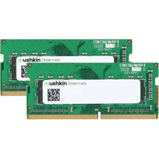 Mushkin SO-DIMM 32 GB DDR4-2933 (2x 16 GB) Dual-Kit, Arbeitsspeicher (MES4S293MF16GX2, Essentials)