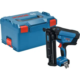 Bosch Professional Akku-Holznagler GNH 18V-64-3 Professional solo, 18Volt (blau/schwarz, ohne Akku und Ladegerät, in L-BOXX)