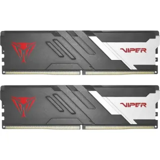 Patriot DIMM 32 GB DDR5-6000 (2x 16 GB) Dual-Kit, Arbeitsspeicher (schwarz, VVR532G60C28AK, Viper Venom RGB, AMD EXPO)