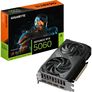 GIGABYTE GeForce RTX 5060 WINDFORCE MAX OC V2 8G, Grafikkarte (DLSS 5, 3x DisplayPort, 1x HDMI 2.1)