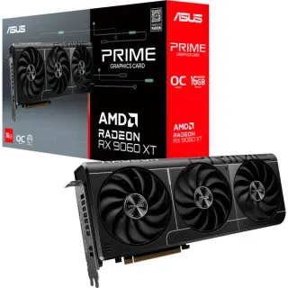 ASUS Radeon RX 9060 XT PRIME OC 16GB, Grafikkarte (grau, B-Ware)