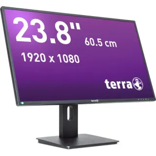 TERRA 2456W PV V4, LED-Monitor (60.5 cm (23.8 Zoll), schwarz (matt), FullHD, IPS, HDMI, DP, USB-C, Lautsprecher, B-Ware)