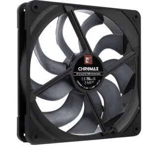 Noctua NF-A14x25 G2 PWM chromax.black, Gehäuselüfter (schwarz, PWM-Anschluss, 140 mm, B-Ware)