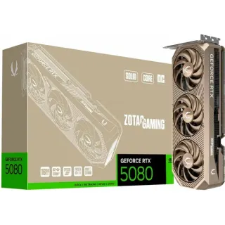 ZOTAC GeForce RTX 5080 SOLID CORE OC 20 Years Limited Edition, Grafikkarte (DLSS 5, 3x DisplayPort, 1x HDMI 2.1, B-Ware)