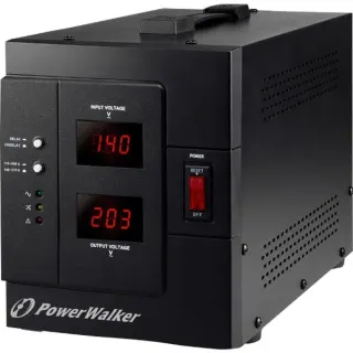 BlueWalker PowerWalker AVR 3000/SIV, Spannungsregler (schwarz, Spannungsregler, B-Ware)