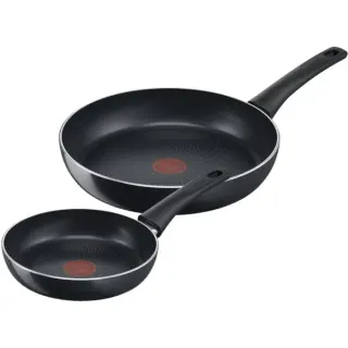 Tefal Pfannen-Set Generous Cook, 2-teilig (schwarz, Ø 28cm, Ø 20cm, B-Ware)